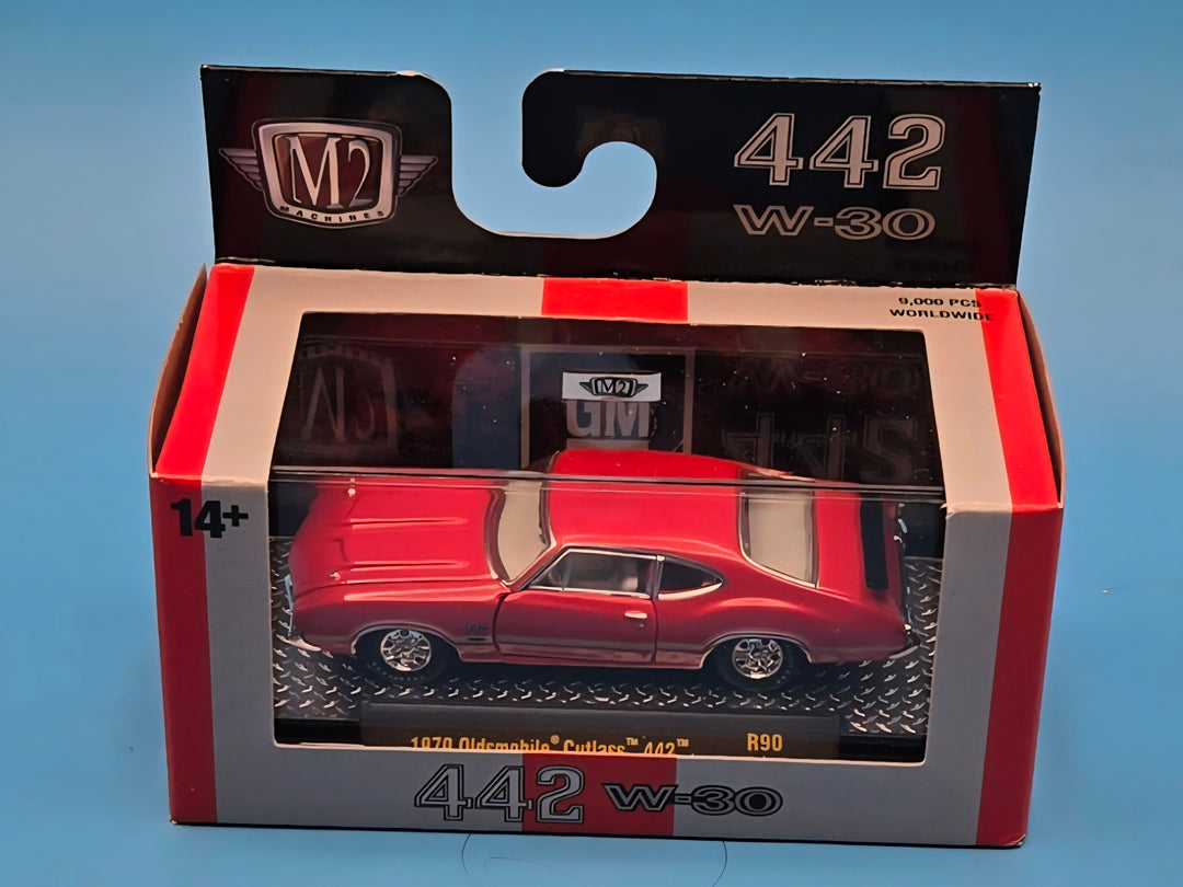 M2 Oldsmobile Olds 442 W-30 Red Limited 9000 Pieces Worldwide