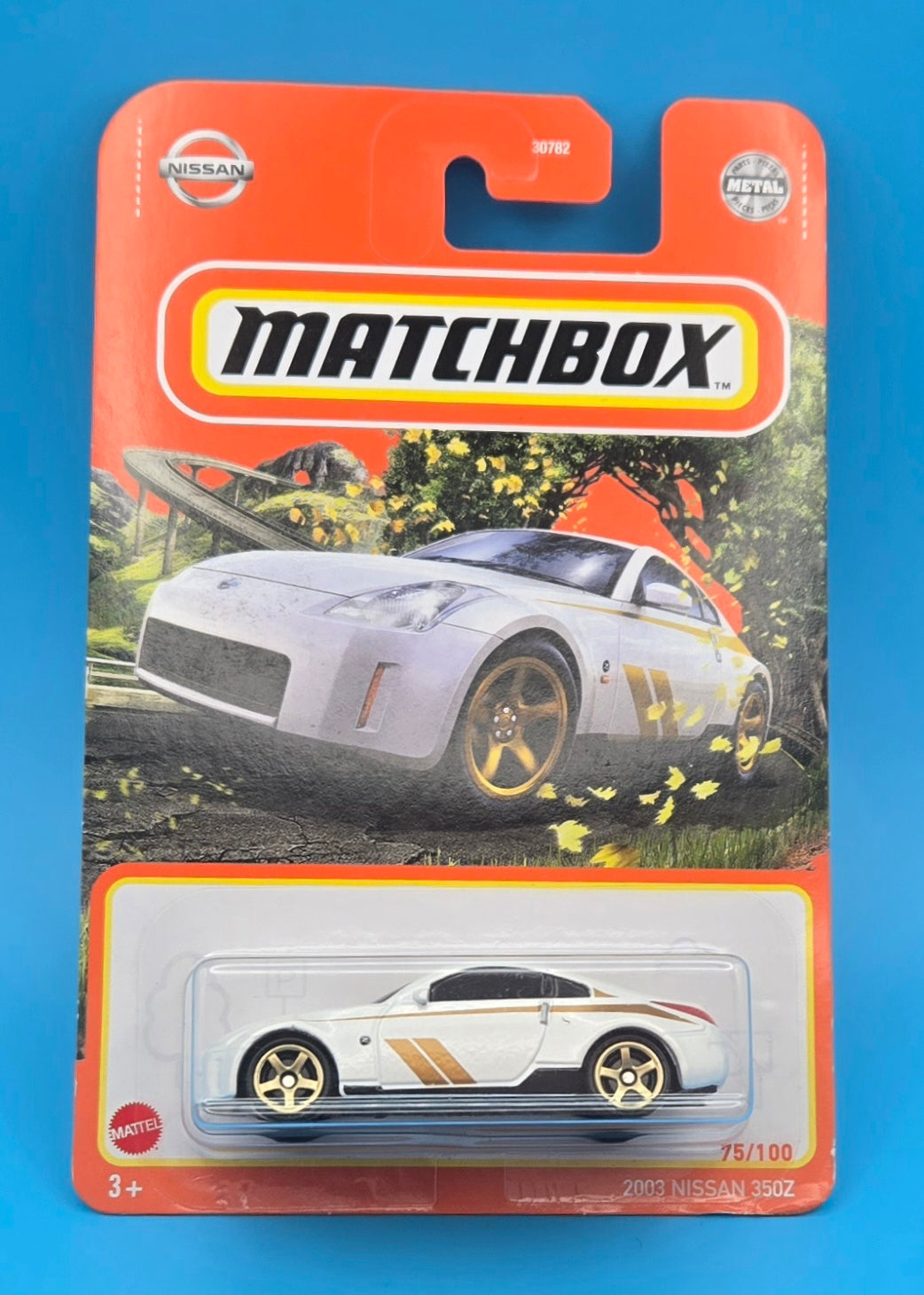 Matchbox "2003 Nissan 350Z " 75/100 GVX65