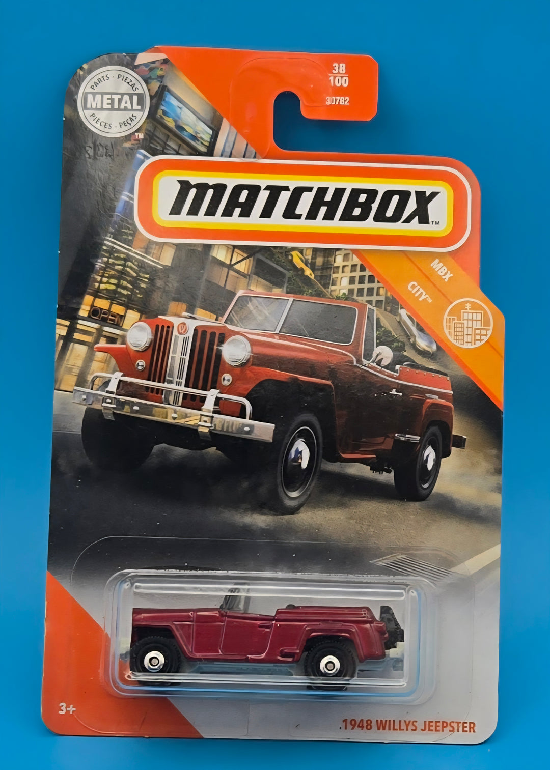 Matchbox " 1948 Willys Jeepster " 38/100 GKL12