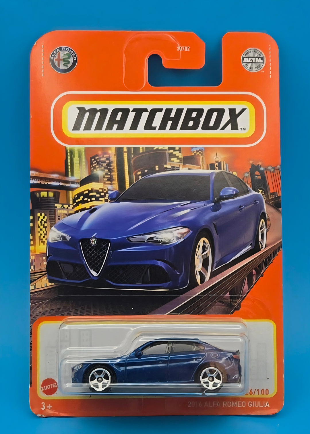 Matchbox " 2016 Alfa Romeo Giulia " 26/100 HFP53