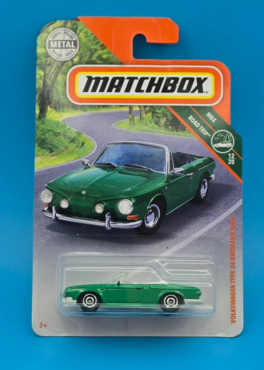 Matchbox "Volkswagen Type 34 Karmann Ghia " 12/20 FYR67