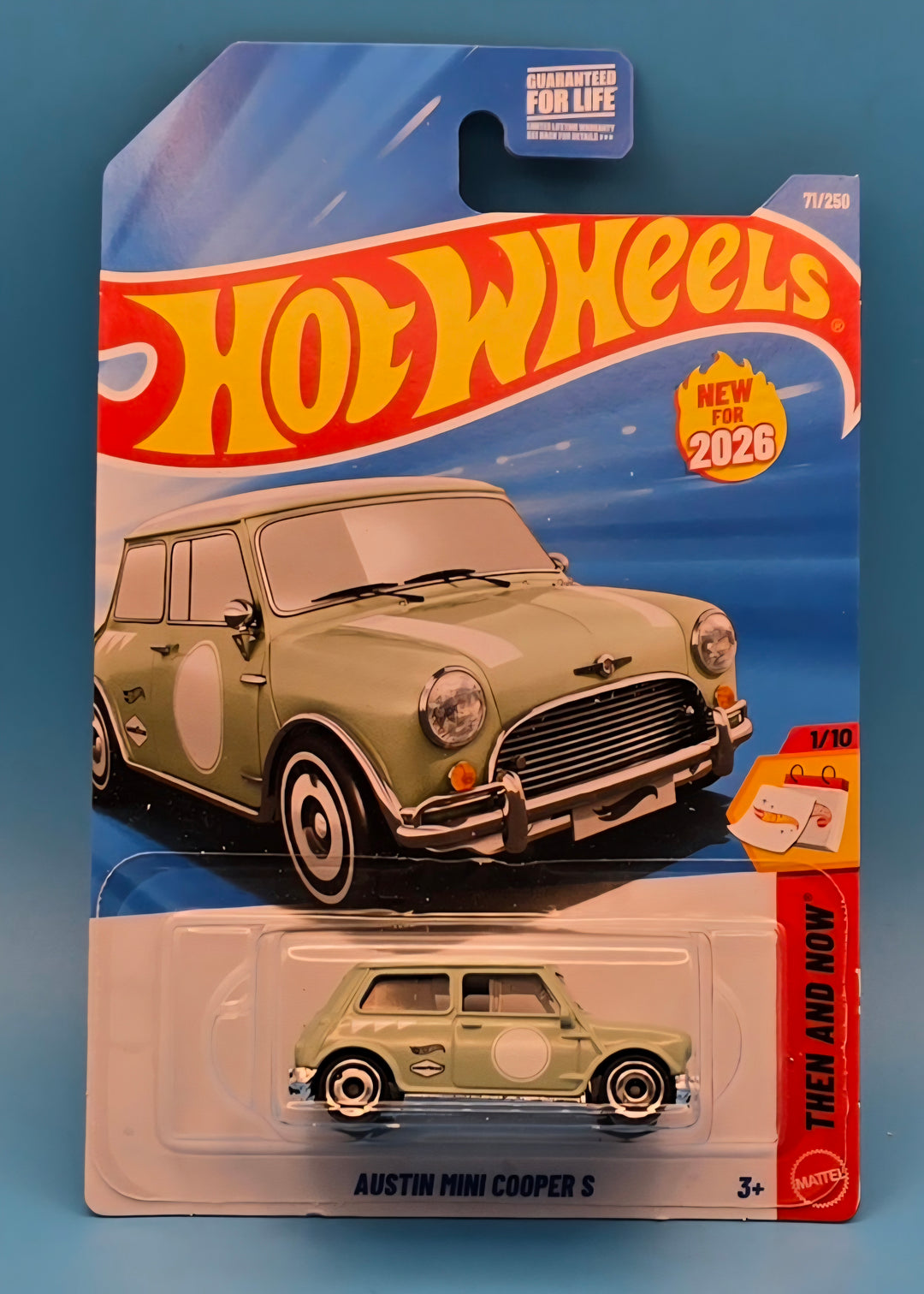 Hot Wheels 2026 " Austin Mini Cooper S " Then and Now 1/10 JJH39