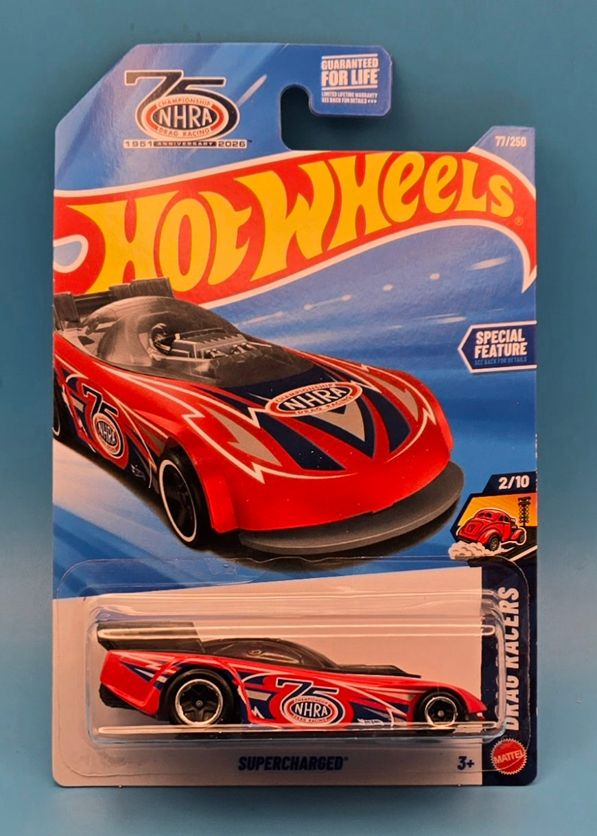 Hot Wheels 2026 "Supercharged " Drag Racers 2/10 JJJ41