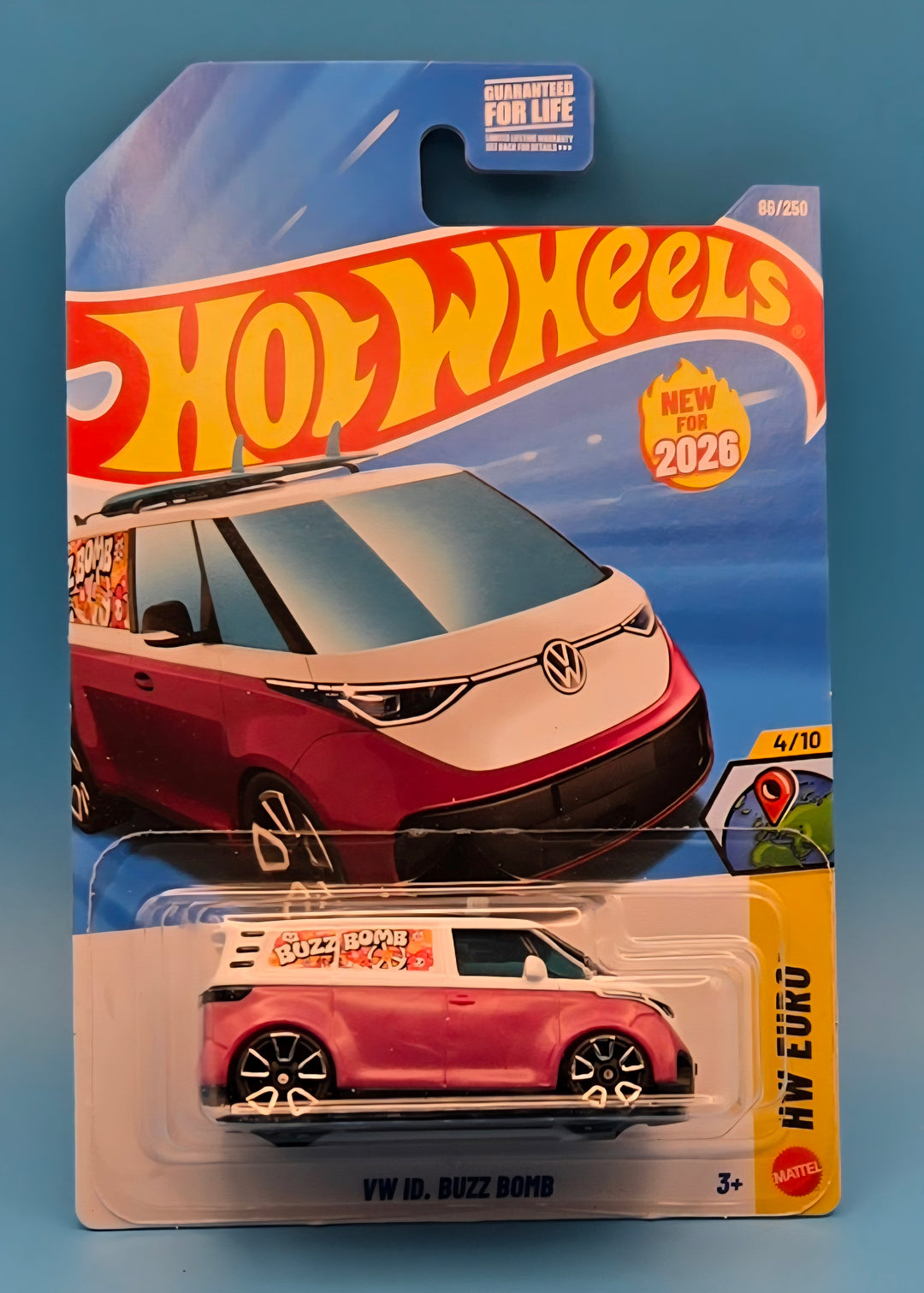 Hot Wheels 2026 VW ID. Buzz Bomb " HW Euro " 4/10 JJH46
