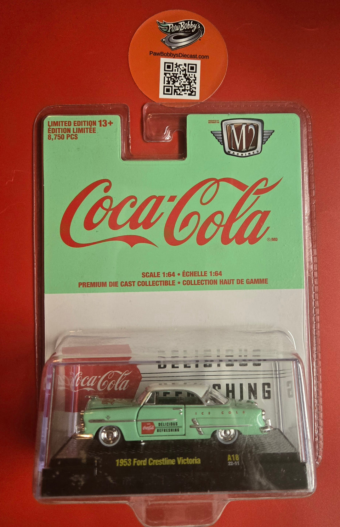 M2 Machines " 1953 Ford Crestline Victoria " A18 22-11