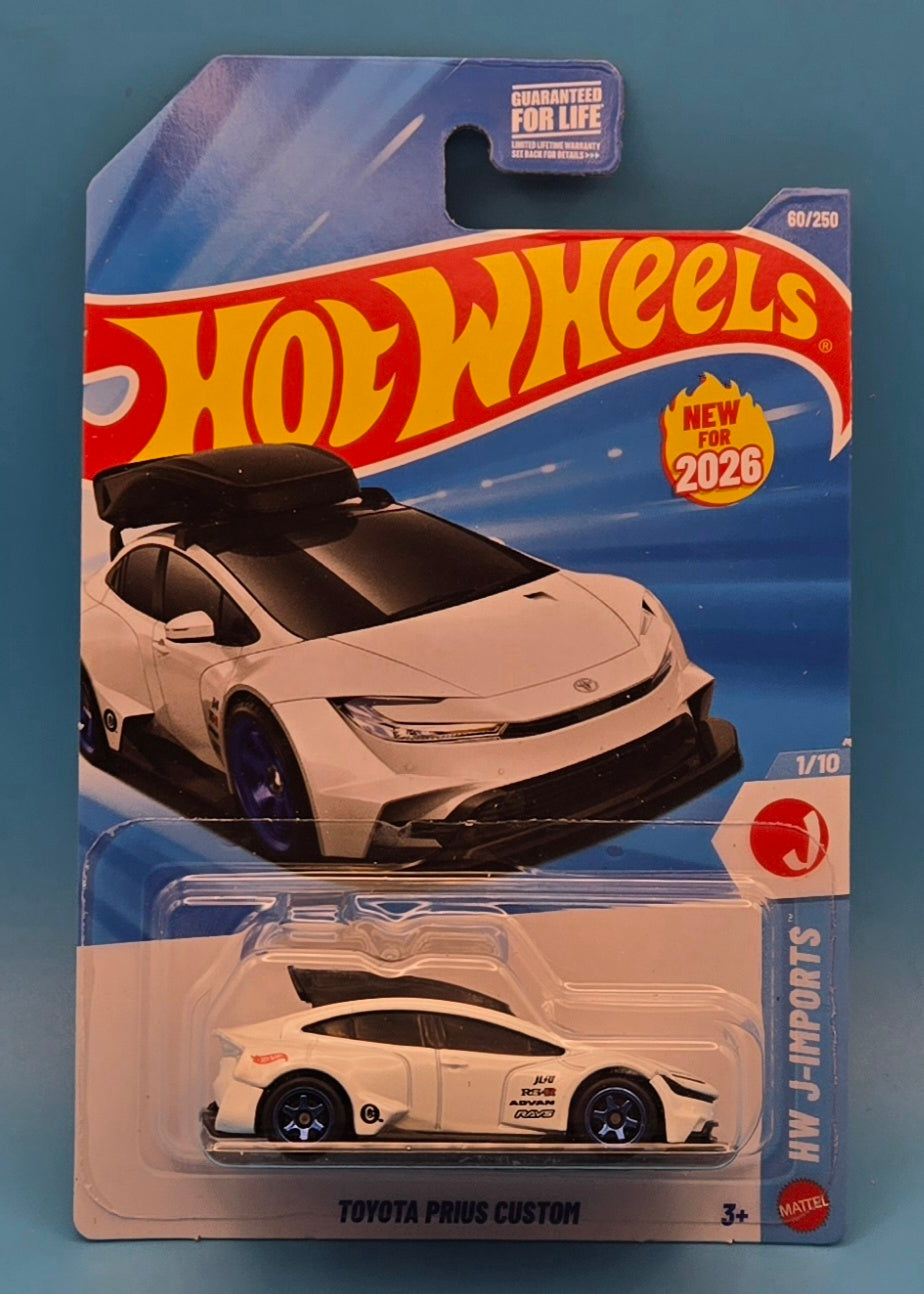 Hot Wheels 2026 " Toyota Prius Custom " HW J-Imports 1/10 JJH37