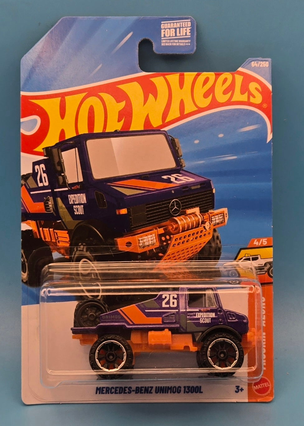 Hot Wheels 2026 " Mercedes-Benz Unimog 1300L " Truckin&