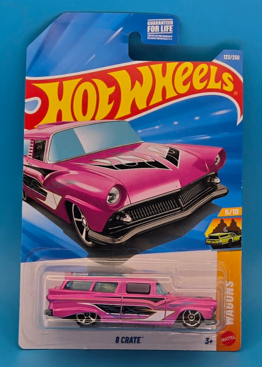 Hot Wheels 2026 " 8 Crate " Wagons 5/10 JJJ86