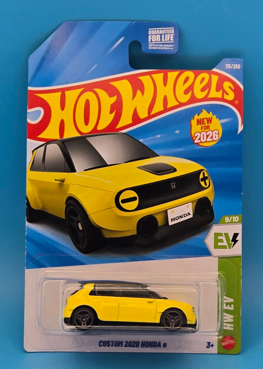 Hot Wheels 2026 " Custom 2020 Honda e " HW EV 9/10 JMB11