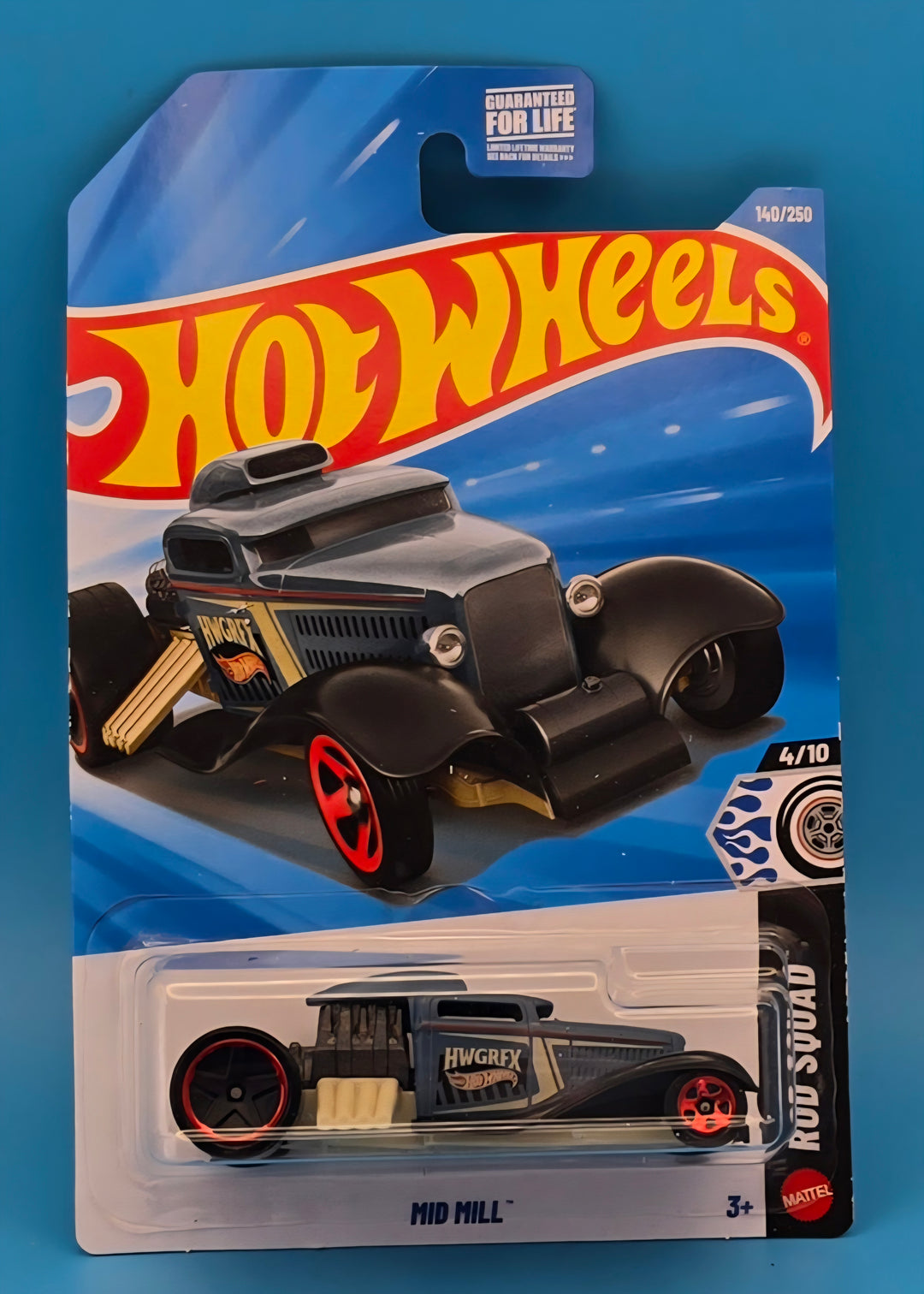 Hot Wheels 2026 " Mid Mill " Rod Squad 4/10 JJJ93