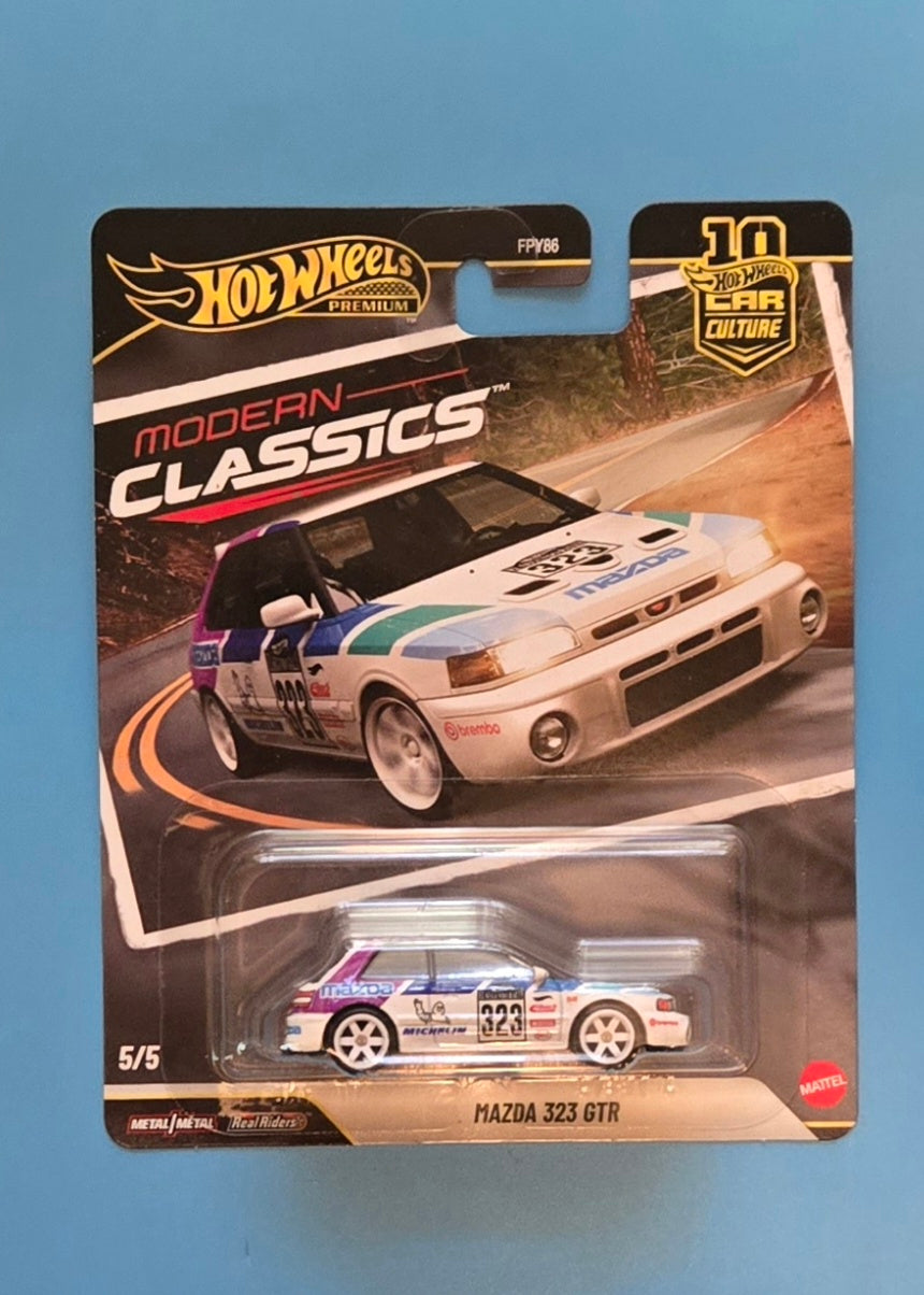 Hot Wheels 2026 Premium " Mazda 323 GTR " Car Culture Modern Classics 5/5 FPY86
