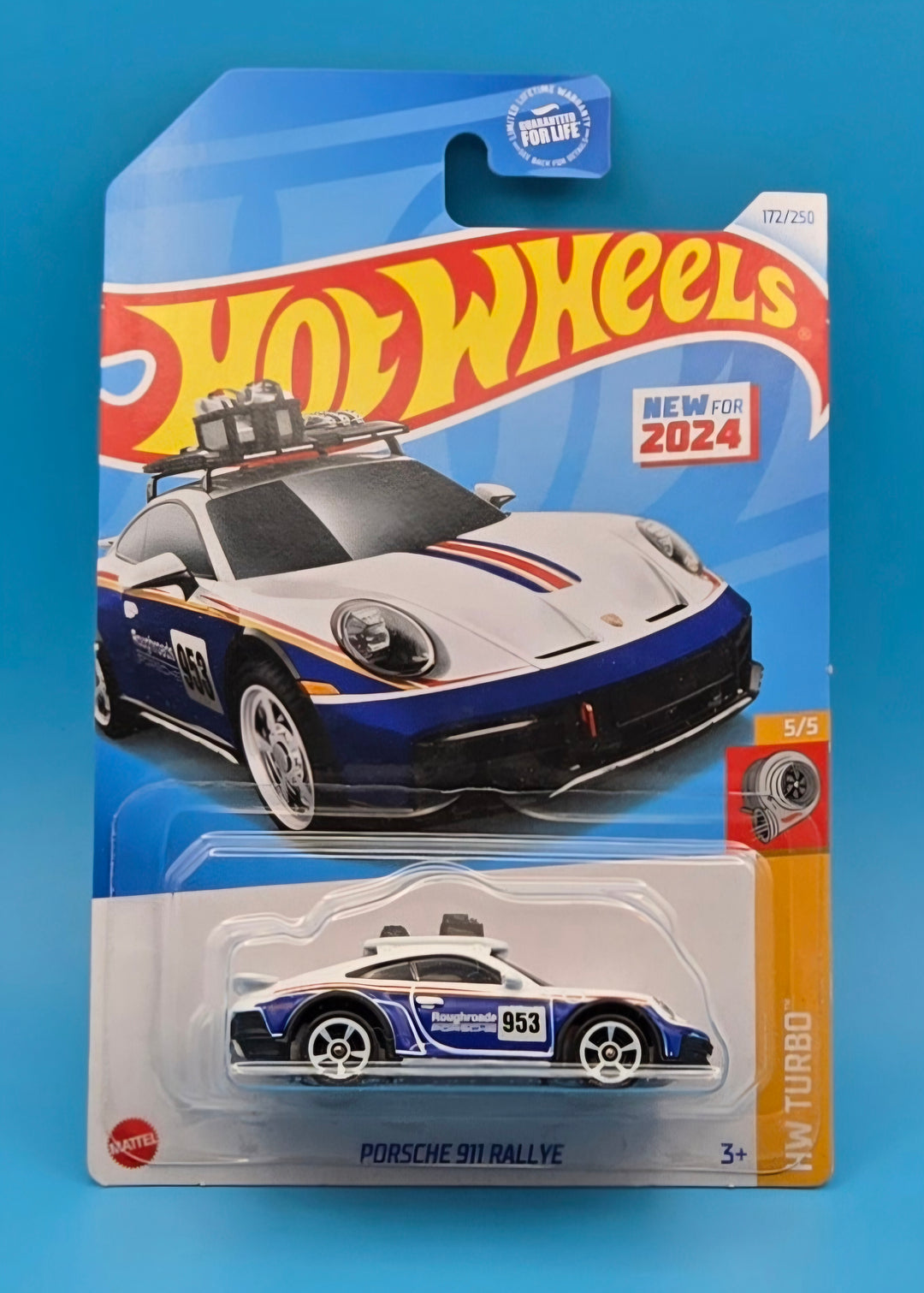 Hot Wheels " Porsche 911 Rallye " HW Turbo 5/5 HRY70