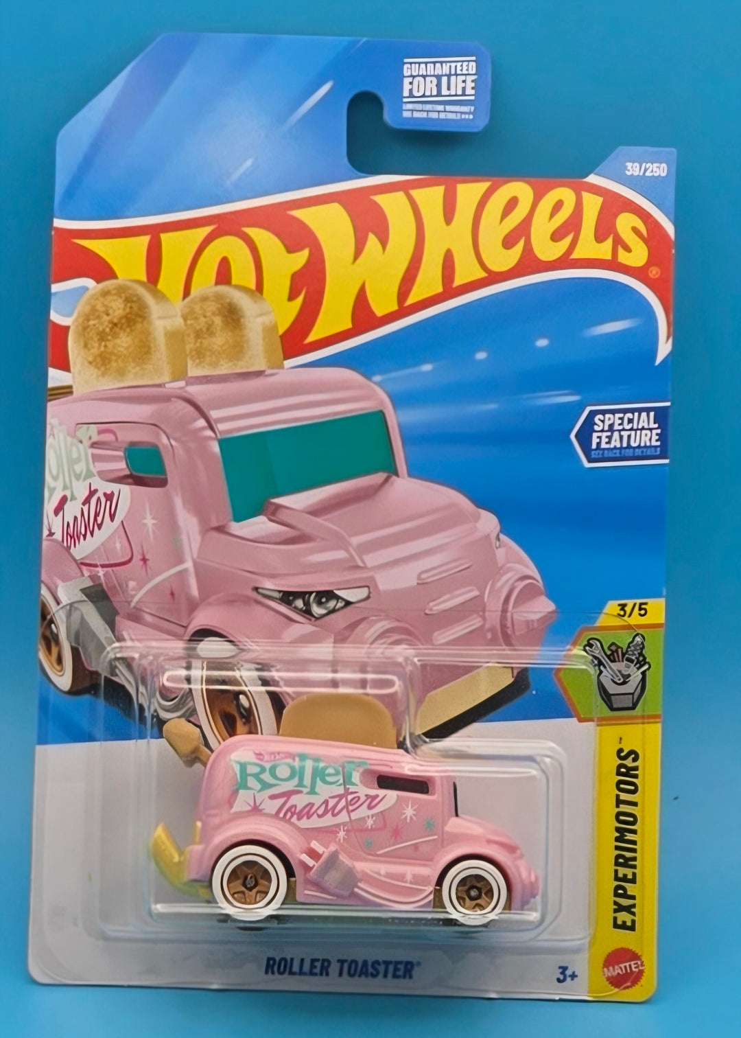 Hot Wheels " Roller Toaster " Experimotor 3/5 JJK88