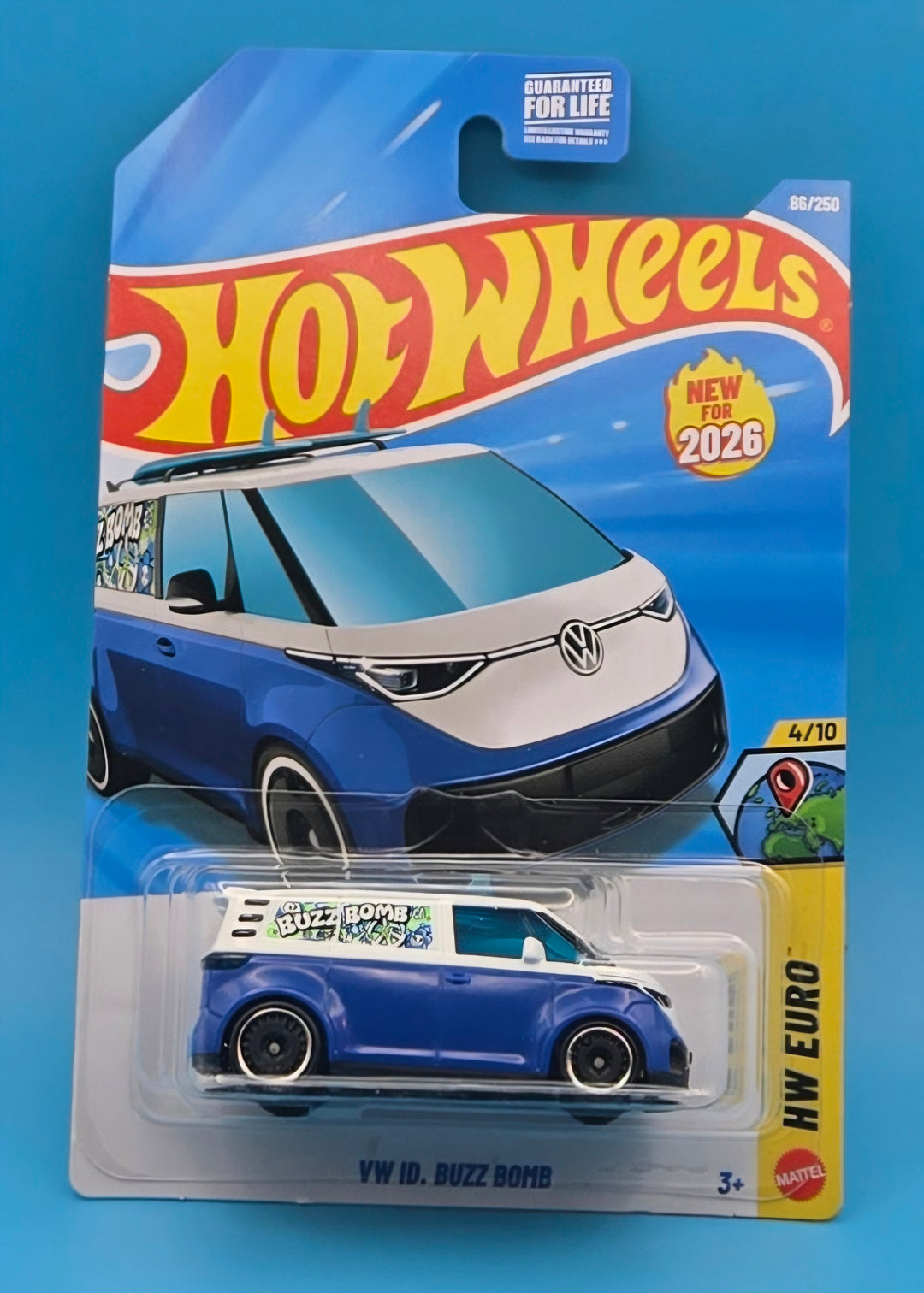 Hot Wheels " VW ID. Buzz Bomb " HW Euro 4/10 JJL95 New for 2026