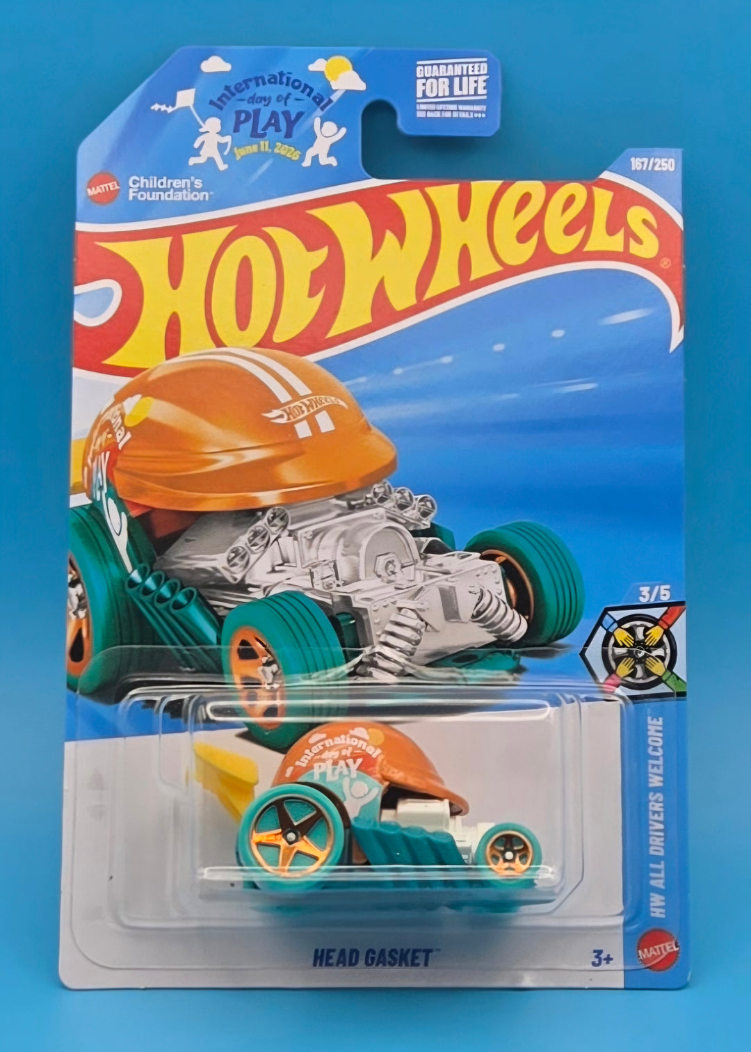 Hot Wheels " Head Gasket " HW All Drivers Welcome 3/5 JJK11