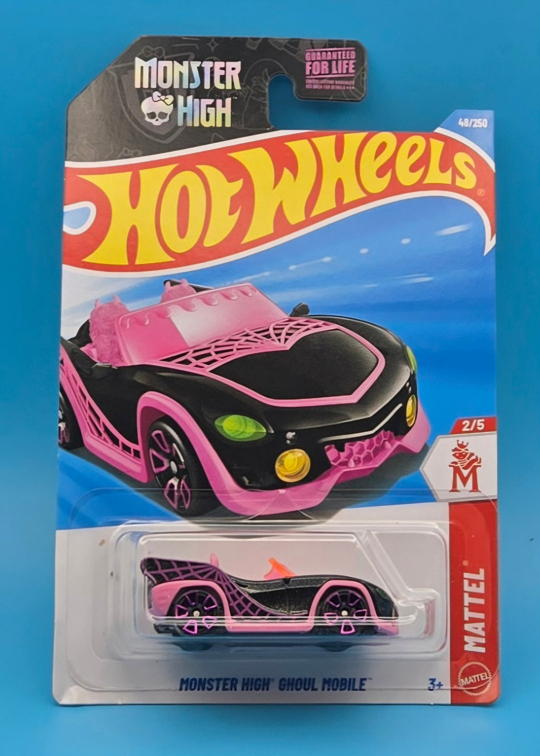 Hot Wheels " Monster High Ghoul Mobile " Mattel 2/5 JJK93