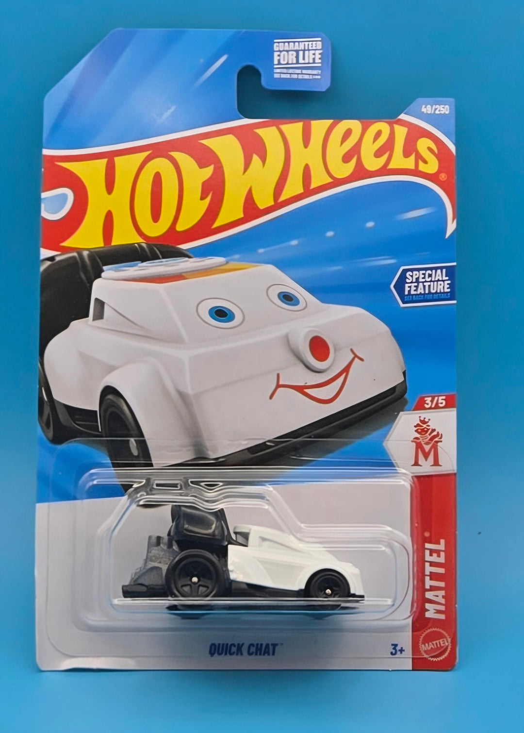 Hot Wheels " Quick Chat " Mattel 3/5 JJK82