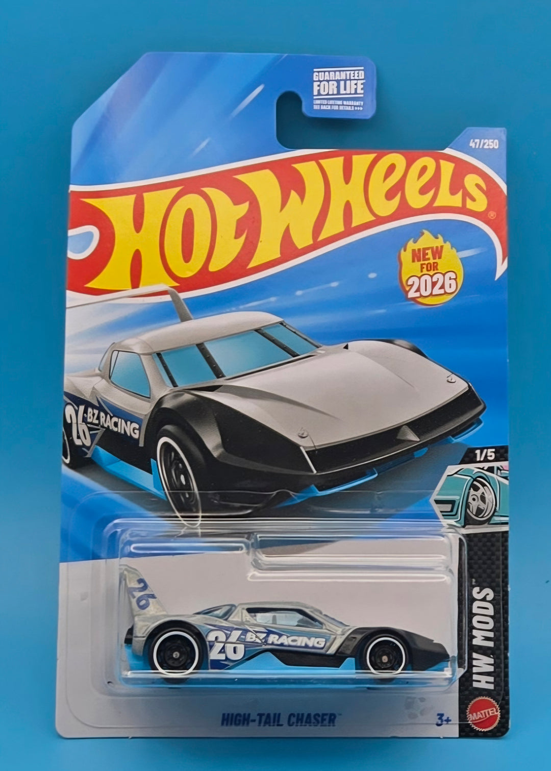 Hot Wheels " Hi-Tail Chaser " HW Mods 1/5 JJK92 New for 2026