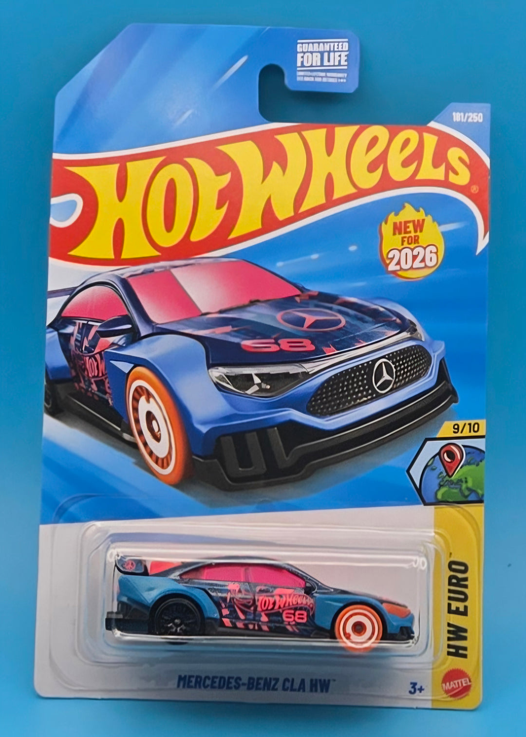 Hot Wheels " Mercedes-Benz CLA HW " HW Euro 9/10 JJH63