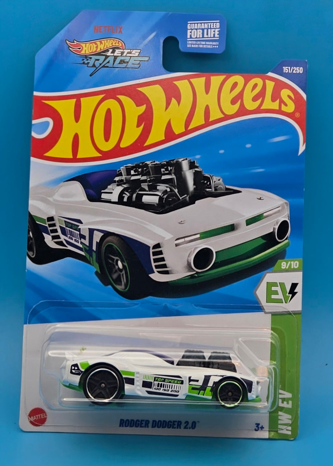 Hot Wheels " Rodger Dodger 2.0 " HW EV 9/10 HYY86