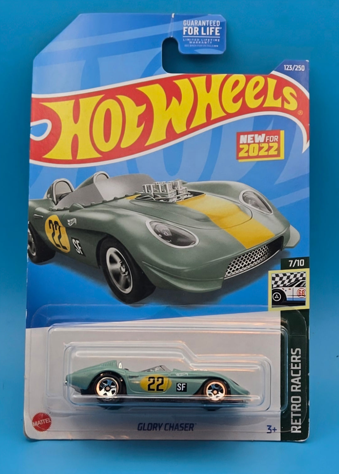 Hot Wheels " Glory Chaser " Retro Racers 7/10 HCT28