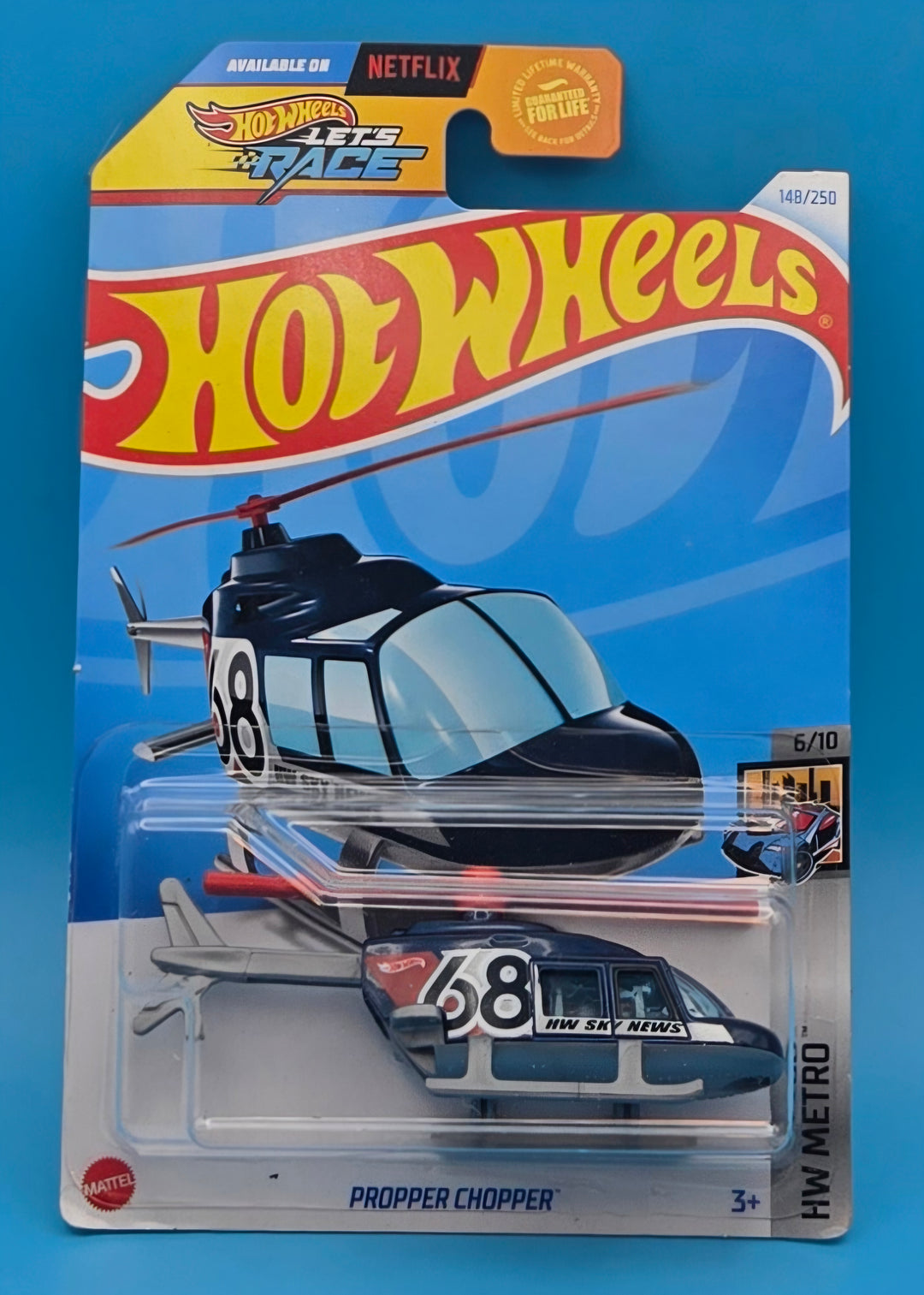 Hot Wheels " Propper Chopper " HW Metro 6/10 HTD69
