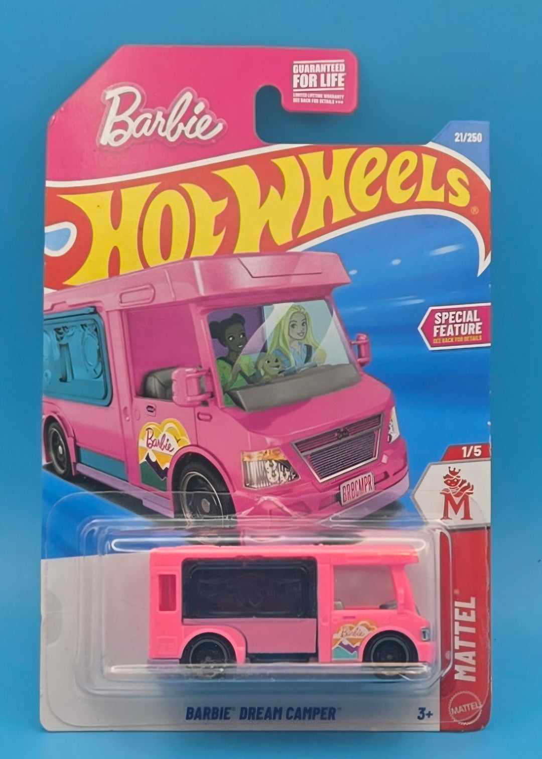 Hot Wheels " Barbie Dream Camper " Mattel 1/5 JJH96