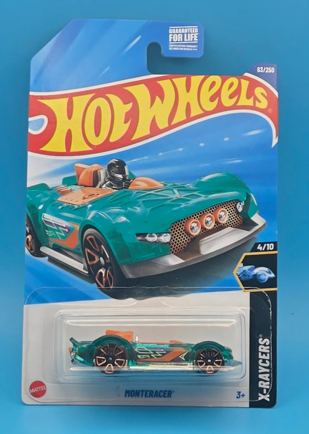 Hot Wheels " Monteracer " X-Raycers 4/10 HYX66