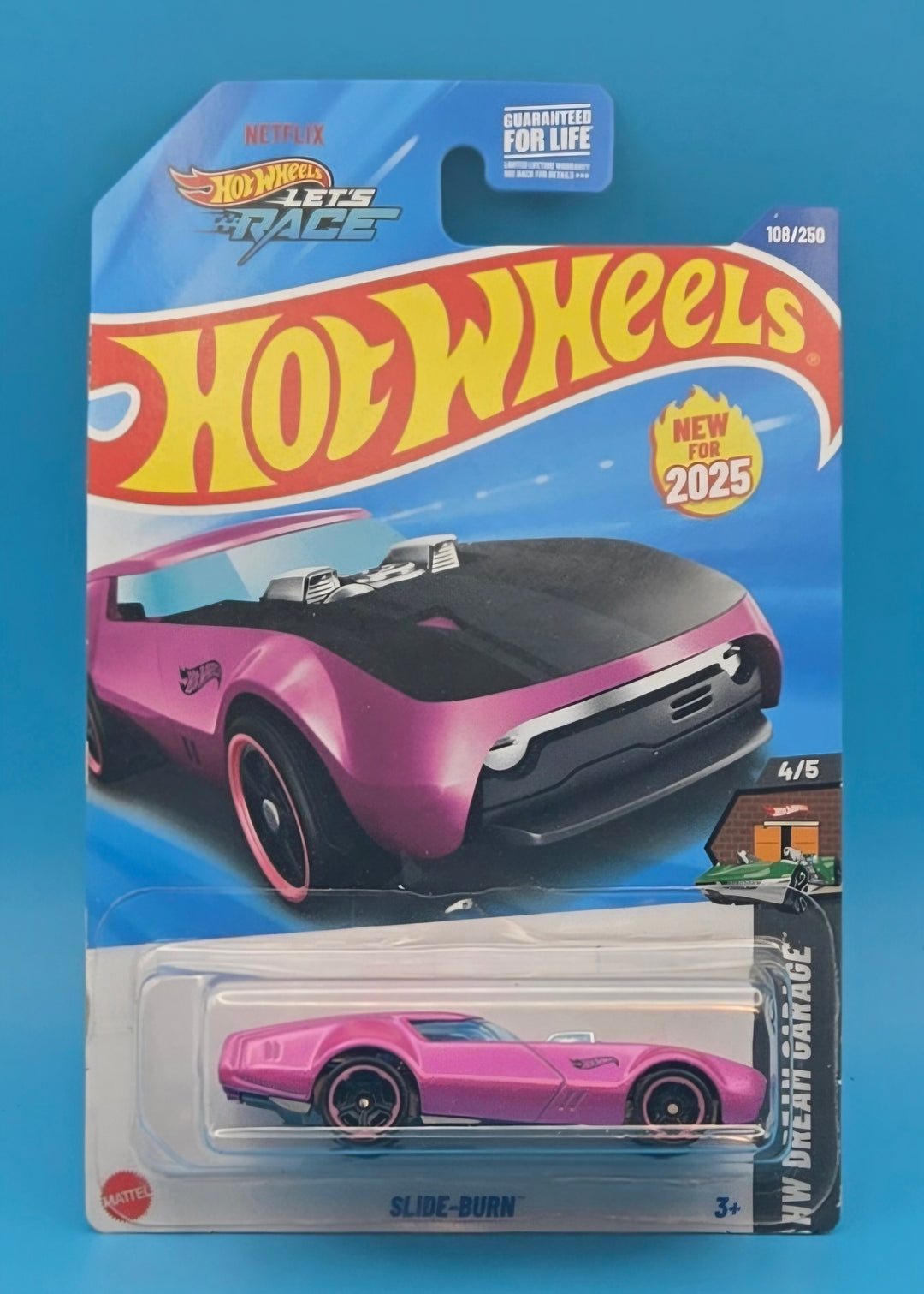 Hot Wheels " Slide-Burn " HW Dream Garage 4/5 HYW26