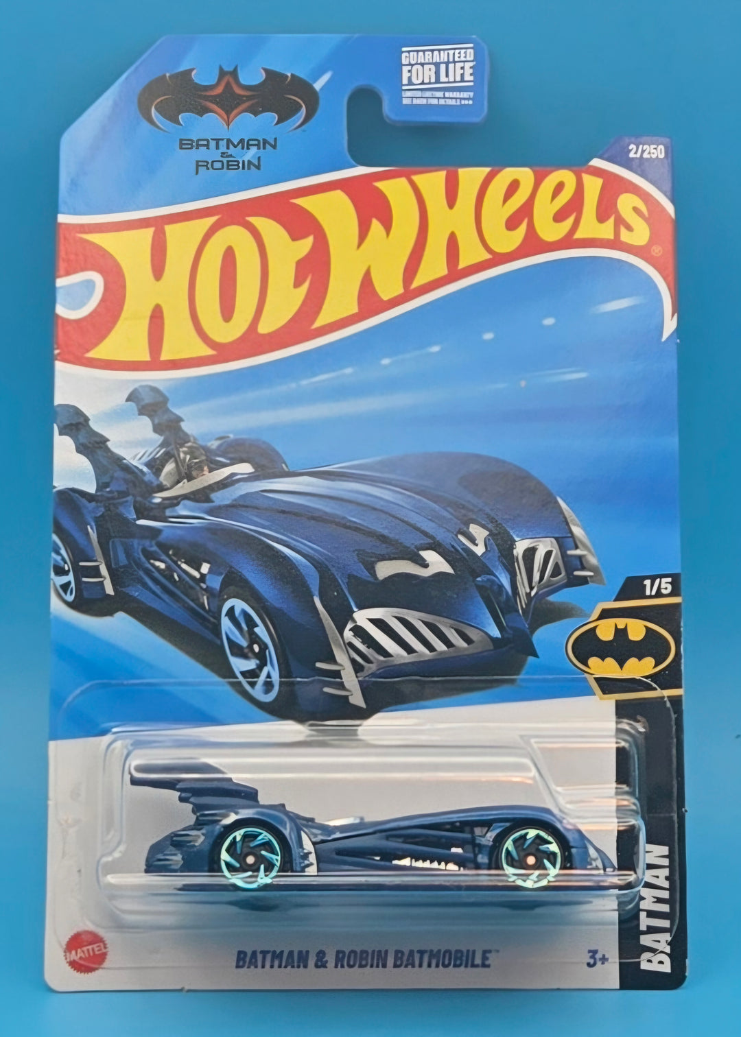 Hot Wheels " Batman &amp; Robin Batmobile " Batman 1/5 HYX61