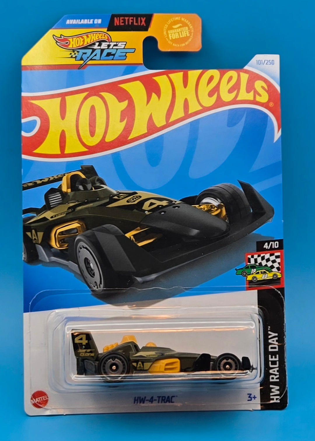 Hot Wheels " HW-4-Trac " HW Race Day 4/10 HTD81