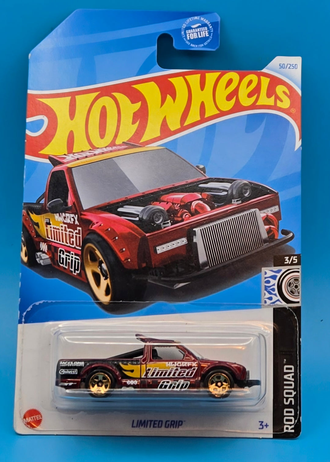 Hot Wheels " LImited Grip " Rod Squad 3/5 HTC62