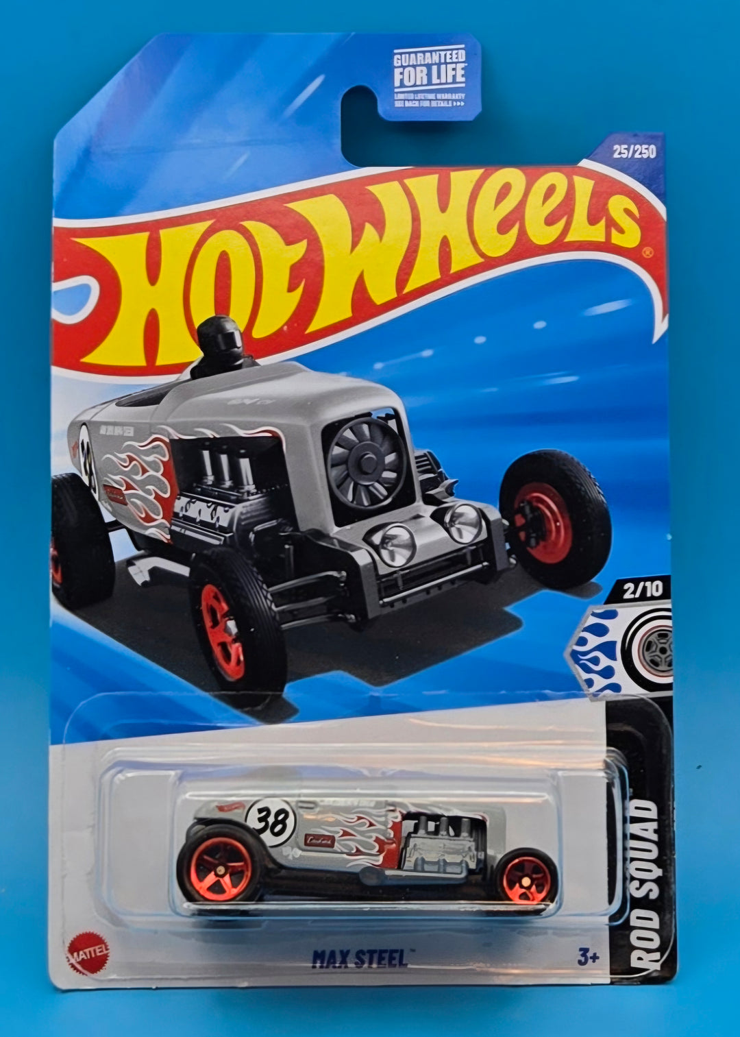 Hot Wheels " Max Steel " Rod Squad 2/10 HYX53