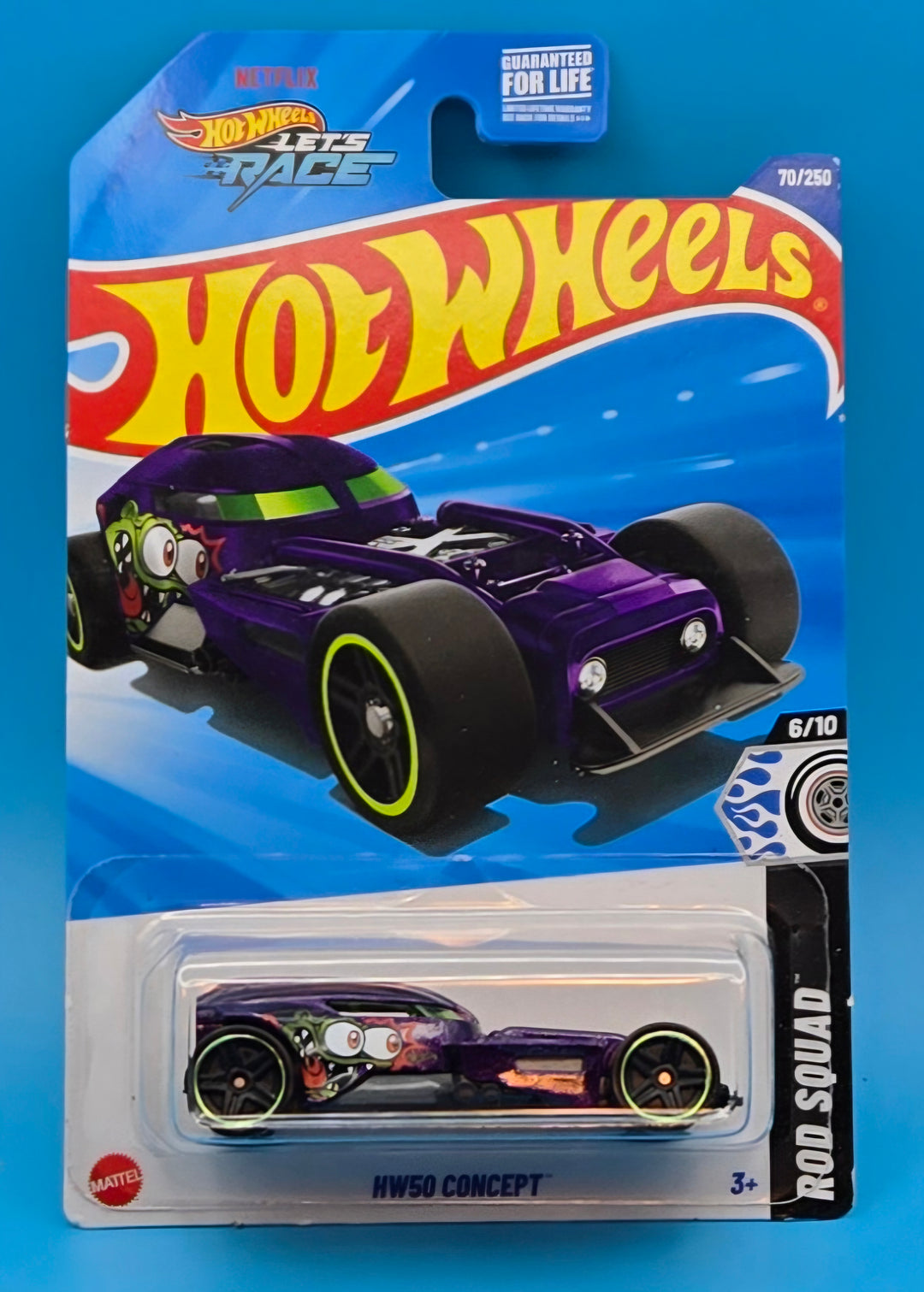 Hot Wheels " HW50 Concept " Rod Squad 6/10 HYX15