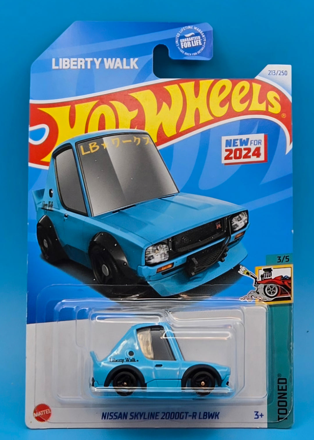 Hot Wheels " Nissan Skyline 2000GT-R LBWK 3/5 HRY85