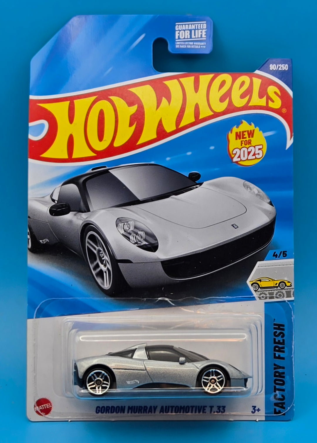 Hot Wheels " Gordon Murray Automotive T.33 " Factory Fresh 4/5 HYW23