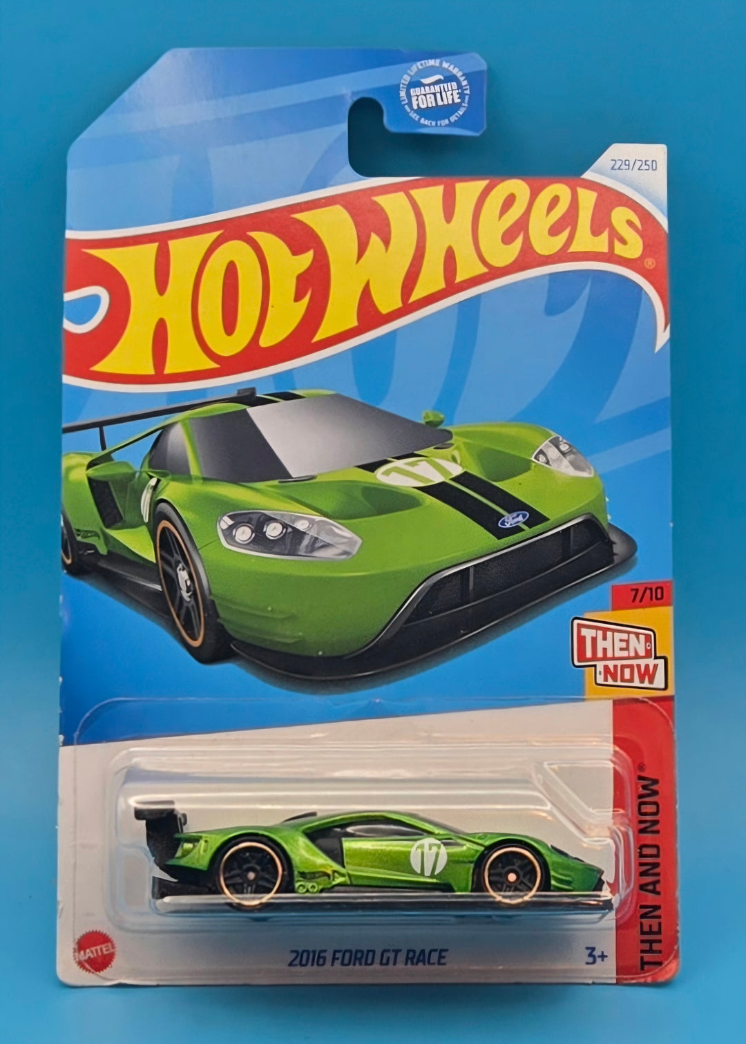 Hot Wheels " 2015 Ford GT Race " Then and Now 7/10 HTC71