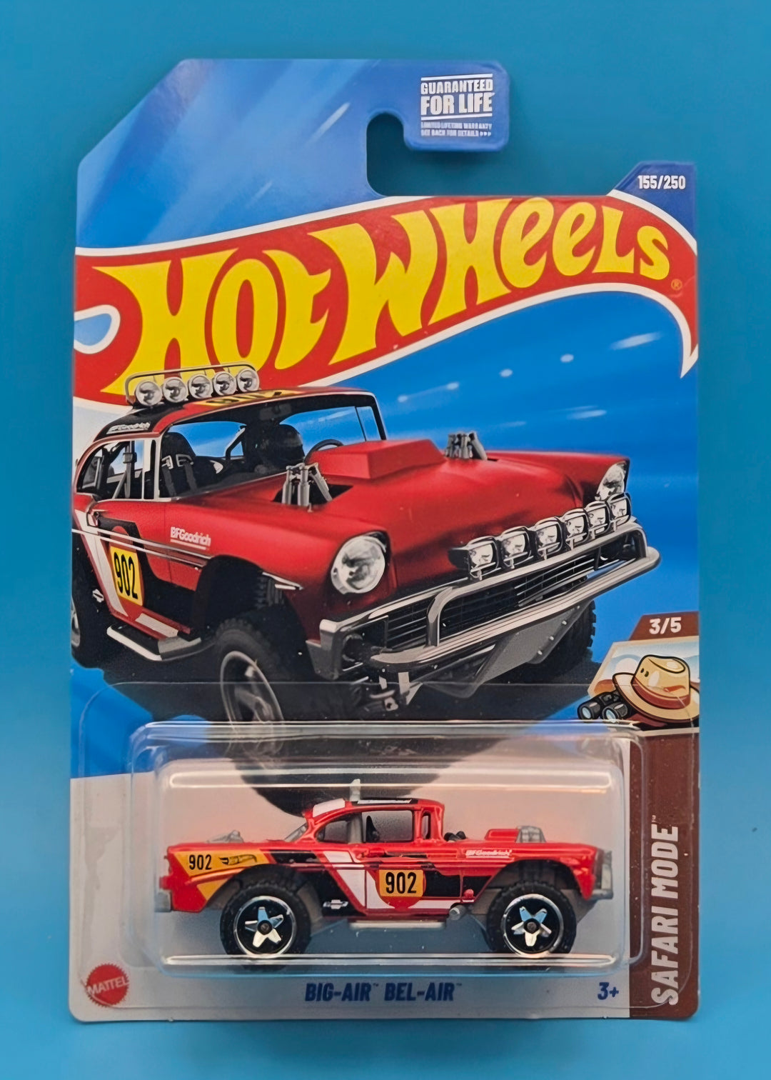 Hot Wheels " Big Air Bel-Air " Safari Mode 3/5 HYY89
