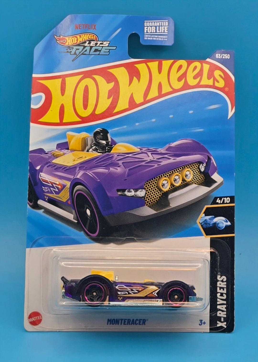 Hot Wheels " Monteracer " X-Raycers  4/10 HYX09