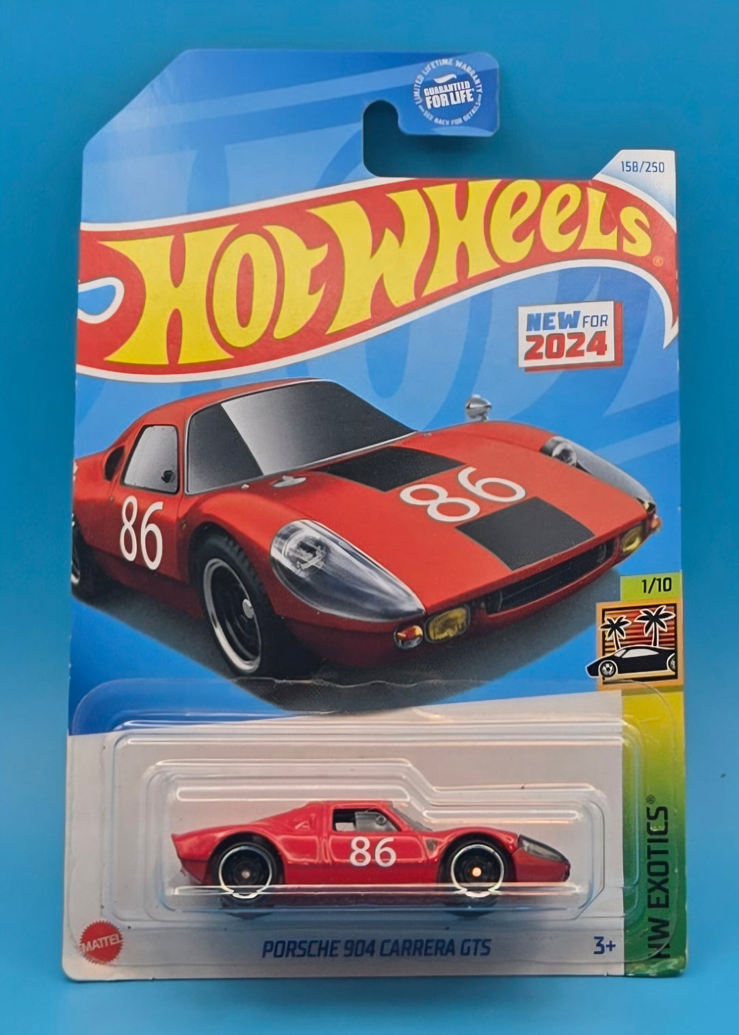Hot Wheels " Porsche 904 Carrera GTS " HW Exotics 1/10 HTD94