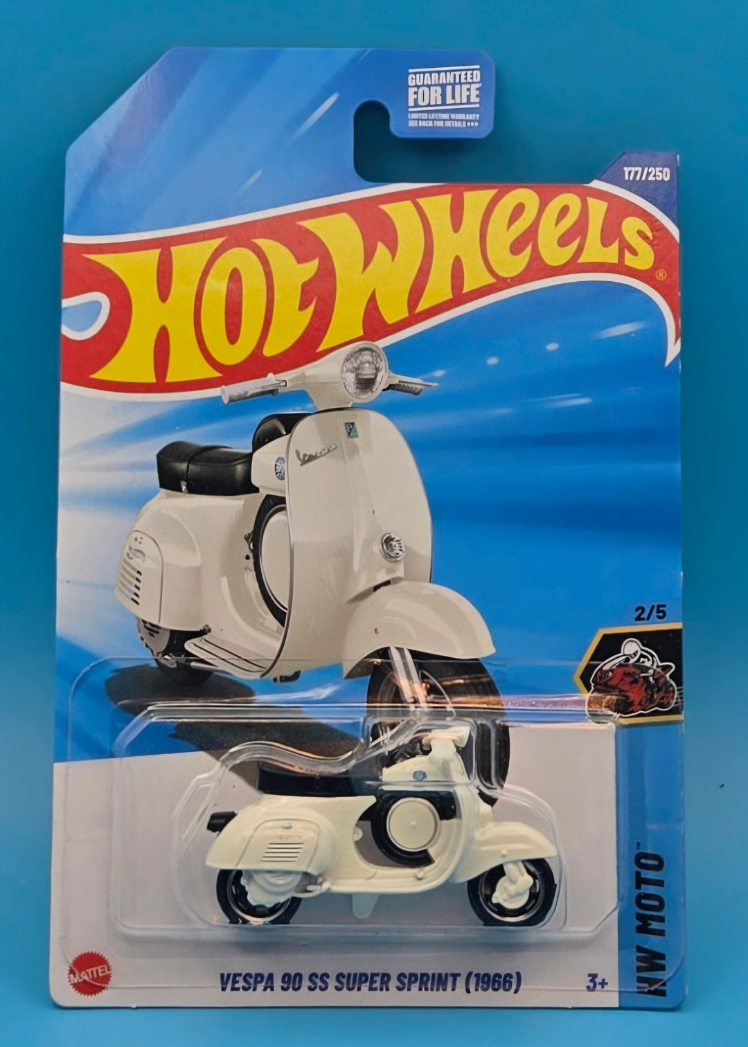 Hot Wheels " Vespa 90 SS Super Sprint (1966) " HW Moto 2/5 JBB07