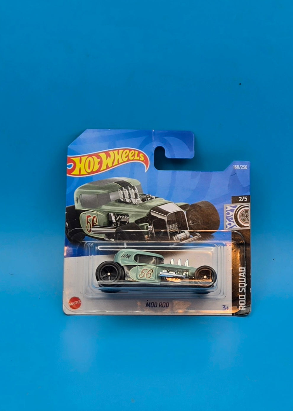 Hot Wheels " Mod Rod " Rod Squad 2/5 HCW65 Short Card
