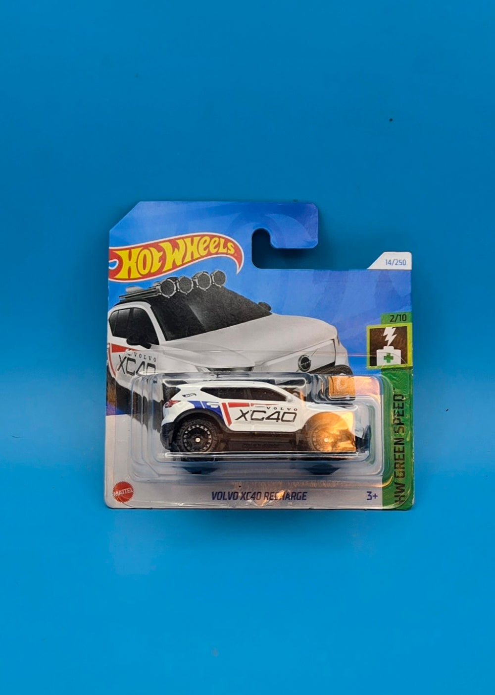 Hot Wheels " Volvo XC40 Recharge " HW Green Speed 2/10 HTC81 Short Card