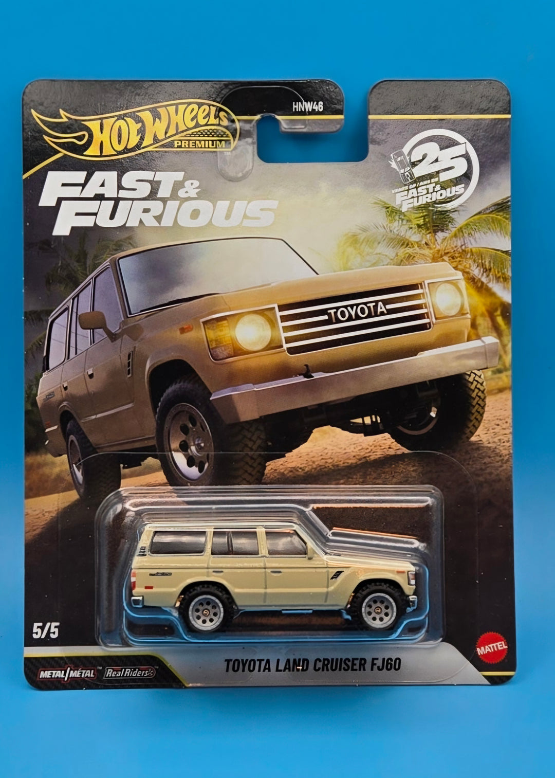 Hot Wheels Premium " Toyota Land Cruiser FJ60 " Fast &amp; Furious 5/5 JHW76