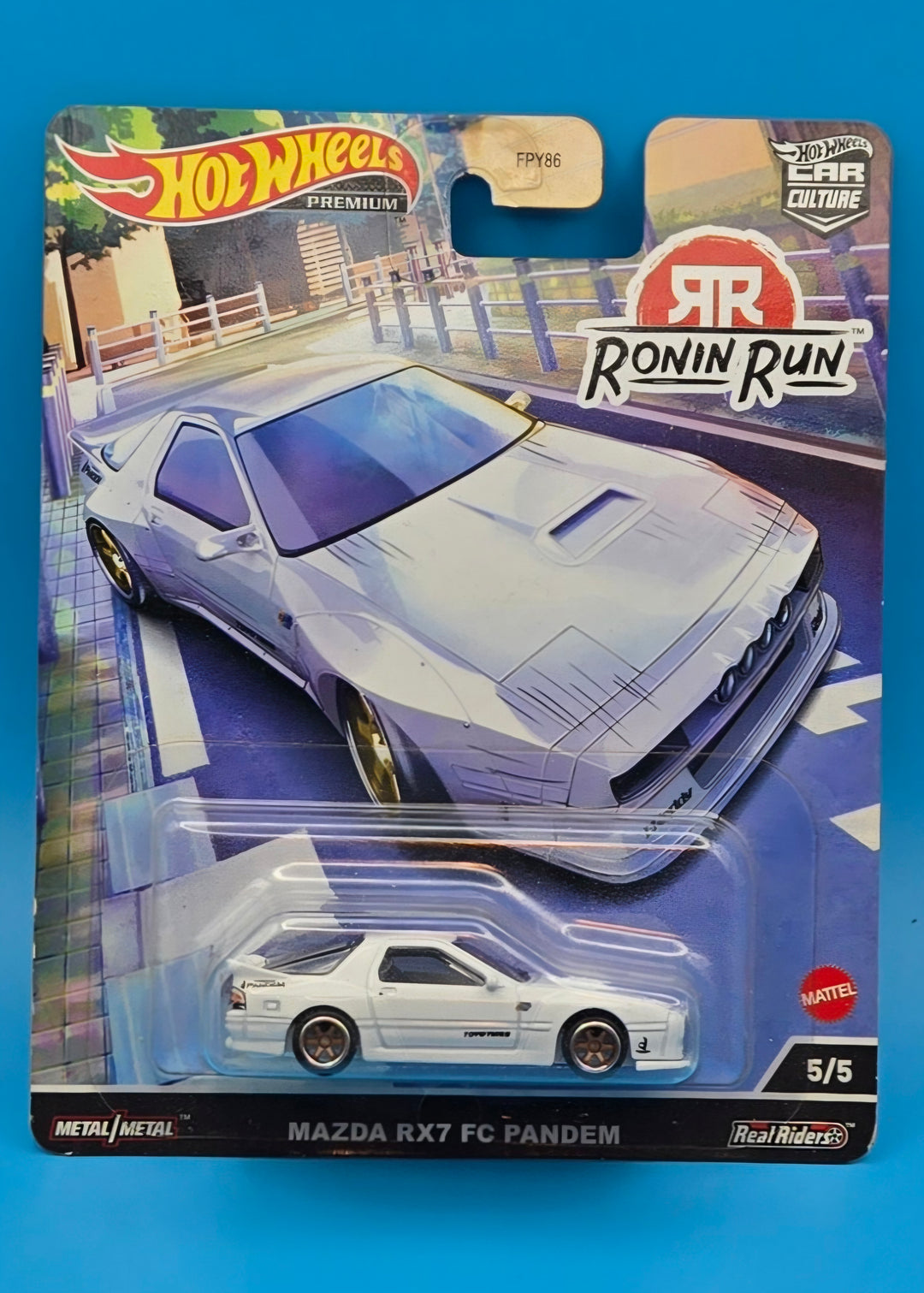 Hot Wheels Premium "Mazda RX7 FC Pandem " Car Culture 5/5 FPY86