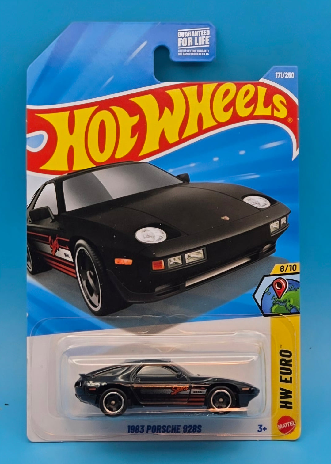 Hot Wheels " 1983 Porsche 928S " HW Euro 6/10 JJK15