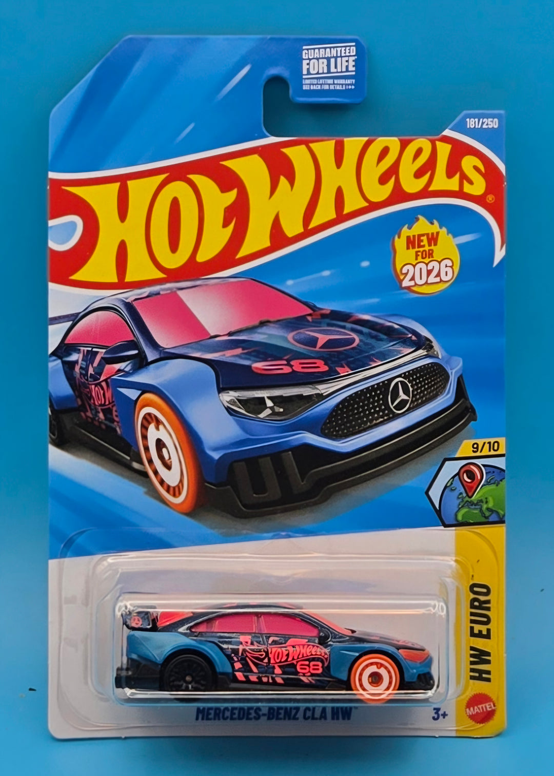Hot Wheels " Mercedes-Benz CLA HW " HW Euro 9/10 JJH63 New for 2026