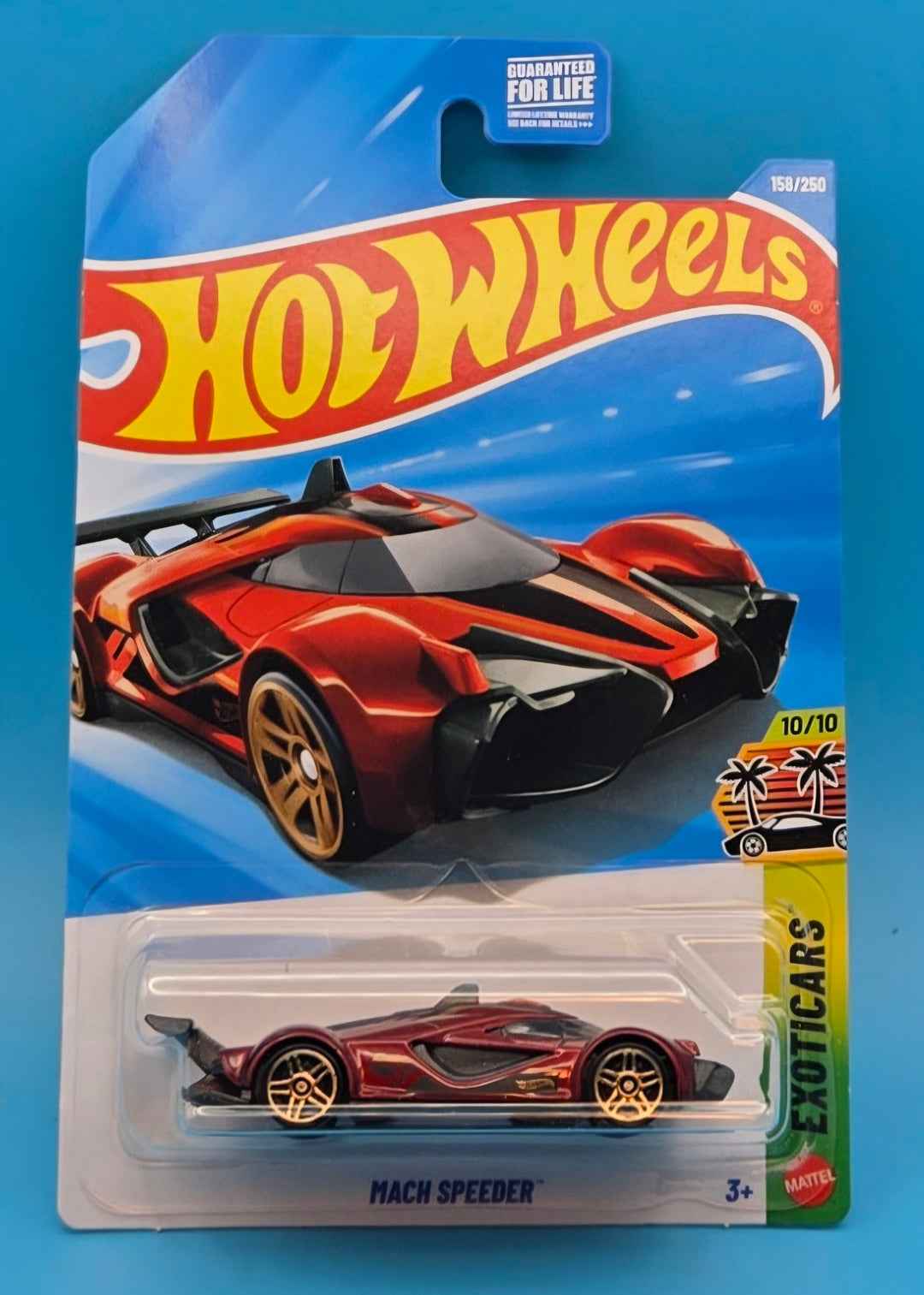 Hot Wheels " Mach Speeder " Exoticars 10/10 JJK05