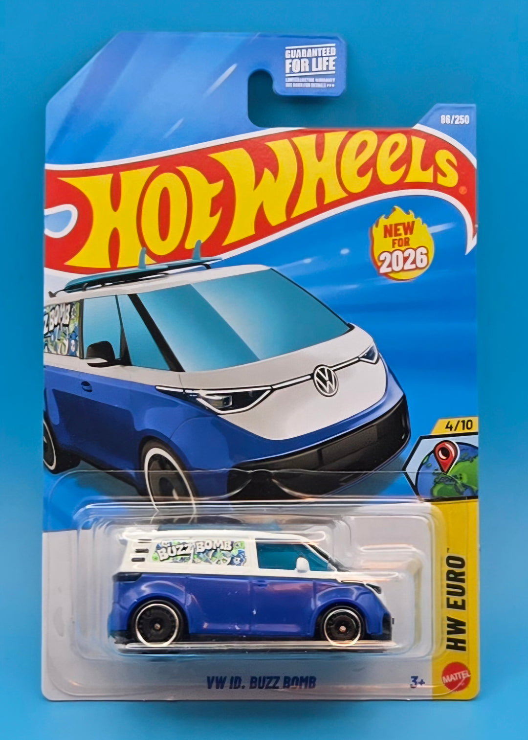 Hot Wheels " VW ID. Buzz Bomb " HW Euro 4/10 JJL95 New for 2026