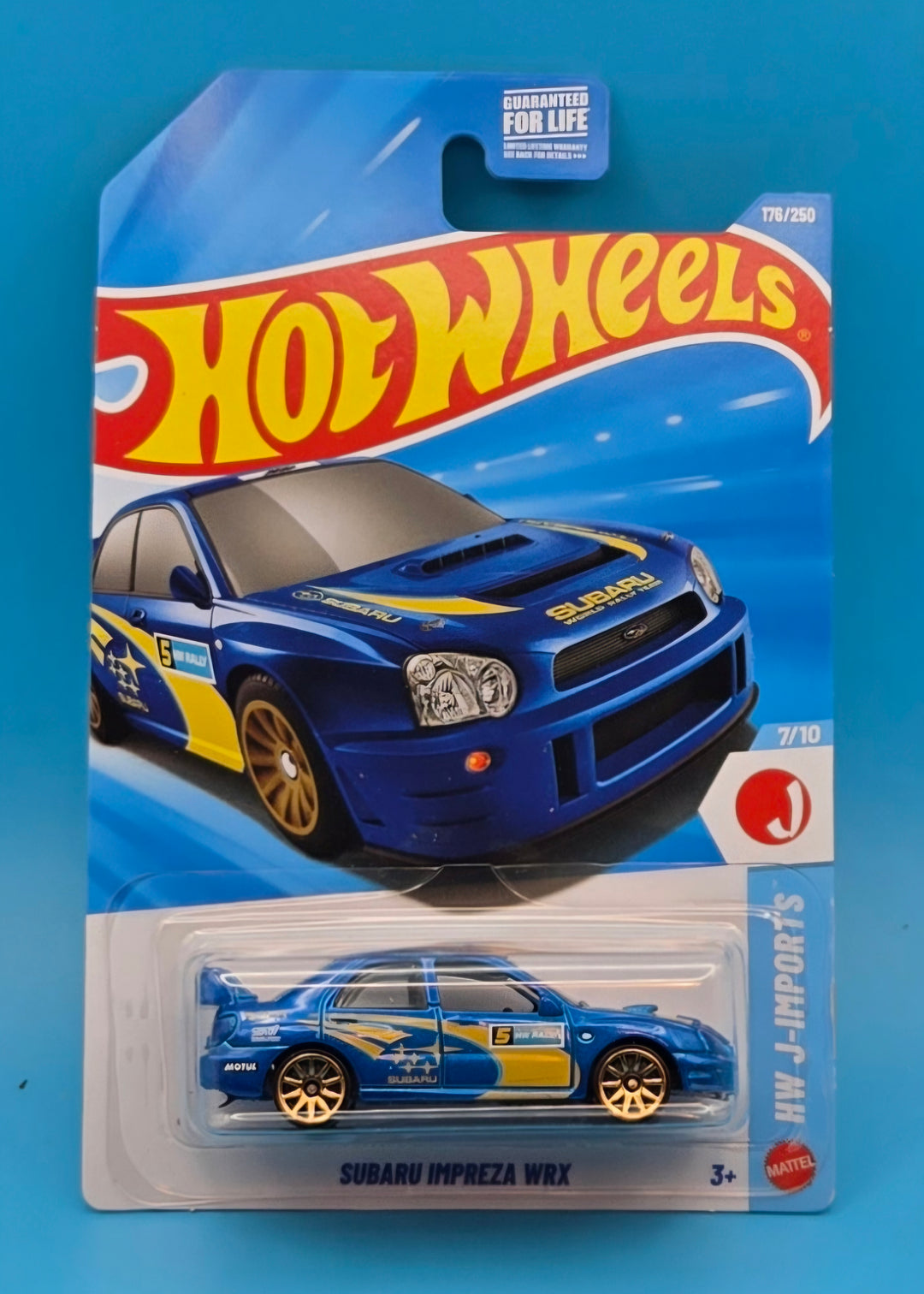 Hot Wheels " Subaru Impreza WRX " HW J-Imports 7/10 JJK19